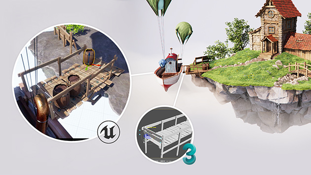 NVIDIA Omniverse 3D Model Unreal Engine 3DS MAX